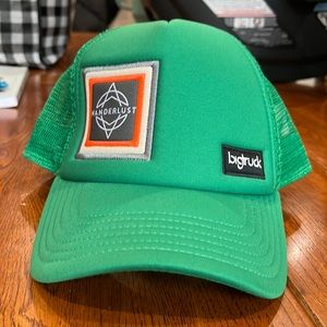Green BIG TRUCK wanderlust hat